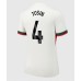 Chelsea Tosin Adarabioyo #4 Bortedrakt Dame 2025-26 Korte ermer